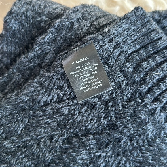 Men’s Le Chateau Hat & Scarf Set - Picture 3 of 3